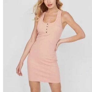 Guess Blush Pink Mini Dress